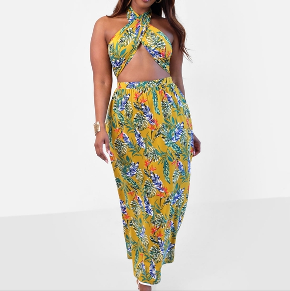 Rebdolls Dresses & Skirts - Rebdolls Tropical Skirt Set